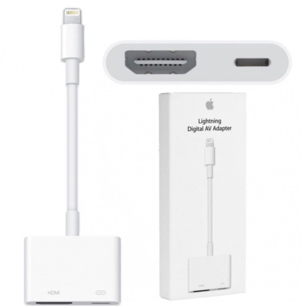 Apple 100% Lightning To Av Digital Adapter
