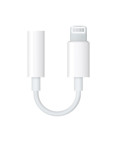 Lightning To Apple Earphones Adapter 100%