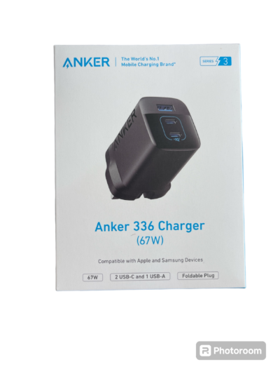 Anker 336 Charger (67)w 2 usb-c 1usb A