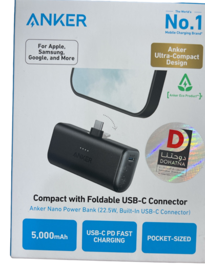 Anker Nano Power Bank 22,5W Usb-C 5000 mah
