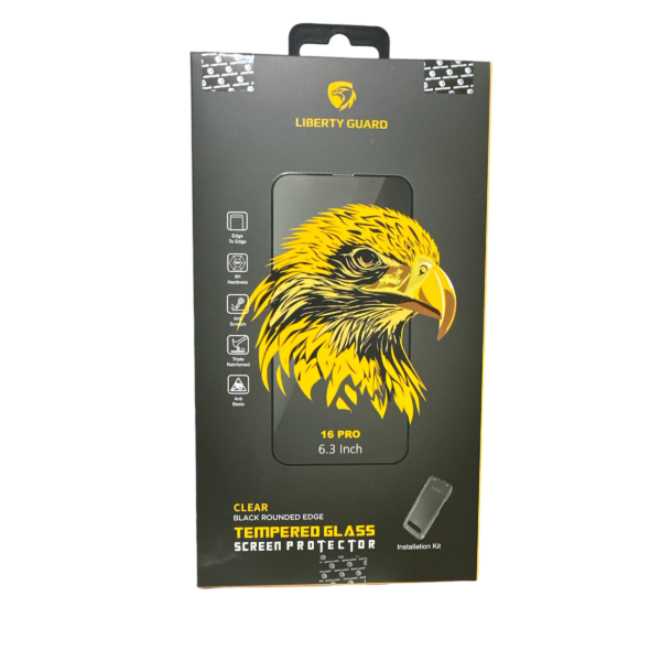 Liberty Guard Clear Tempered Glass IPhone 16 pro