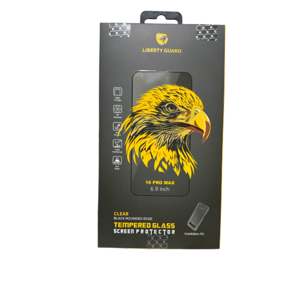 Liberty Guard Clear Tempered Glass IPhone 16 pro Max