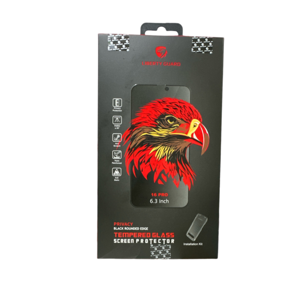 Liberty Guard Privacy Tempered Glass IPhone 16 pro