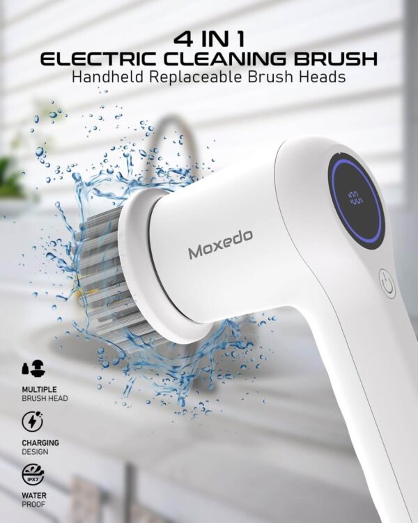 Moxedo 4-in-1 Electric Cleaning Brush - Image 2