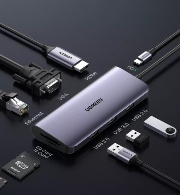 Ugreen usb-c multifunction adapter 9-in-1 - Image 3