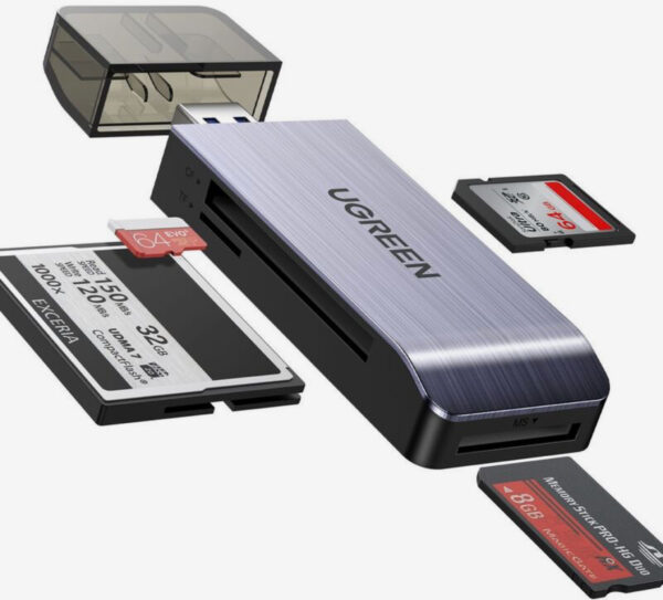Ugreen 4-In-1 USB 3.0 A Card Reader - Image 2