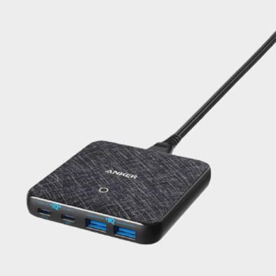 Anker power port 65w slim 2usbc-2usb
