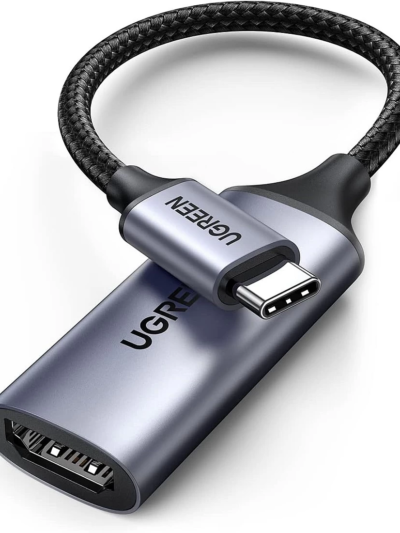 UGREEN USB TYPE-C MALE TO HDMI 2.0 FEMALE, 4K 60HZ ADAPTER CABLE