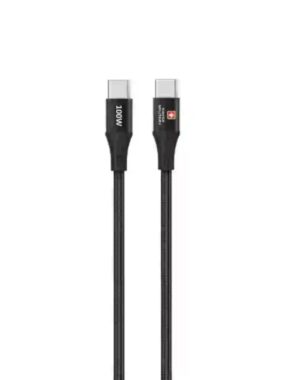 Swiss Military USB-C To USB-C Charging Cable 1.2M 100w