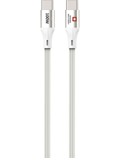 Swiss Military USB-C To USB-C Charging Cable 1.2M 100w