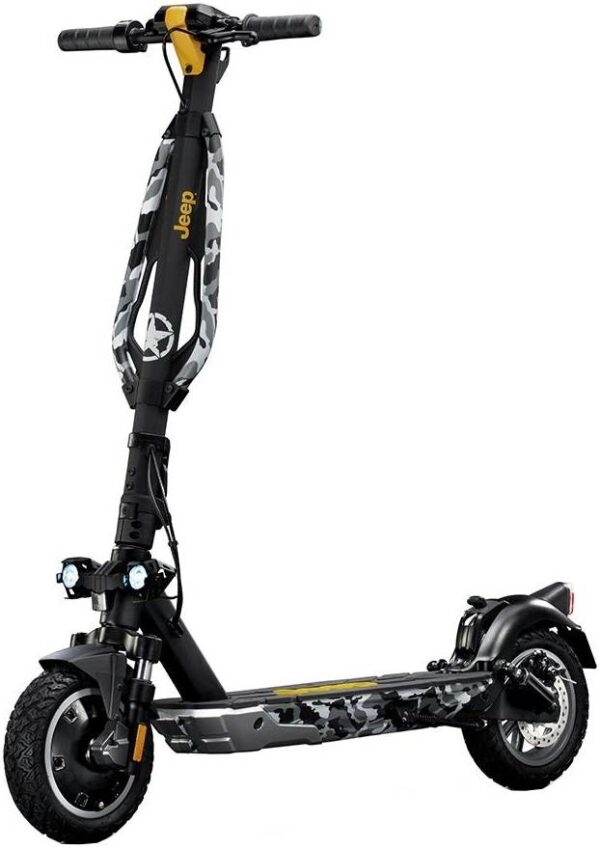 Jeep 2XE Urban Camou Advanced Safety With Turn Signals IPX5 E-Scooter, Motor Power 500 W, Max Speed 15.5 mph/25 km/h, Range 28 miles / 45 km, Foldable | MT-JEP-ES-2XE-URBAN-WTS - Image 7