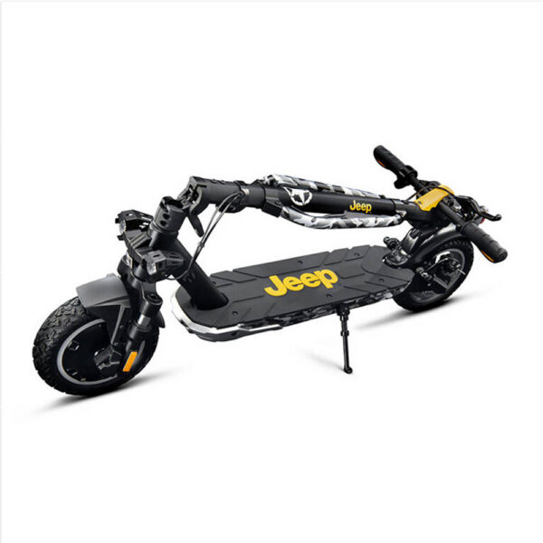 Jeep 2XE Urban Camou Advanced Safety With Turn Signals IPX5 E-Scooter, Motor Power 500 W, Max Speed 15.5 mph/25 km/h, Range 28 miles / 45 km, Foldable | MT-JEP-ES-2XE-URBAN-WTS - Image 5