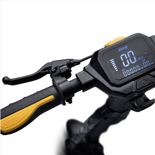 Jeep 2XE Urban Camou Advanced Safety With Turn Signals IPX5 E-Scooter, Motor Power 500 W, Max Speed 15.5 mph/25 km/h, Range 28 miles / 45 km, Foldable | MT-JEP-ES-2XE-URBAN-WTS - Image 3