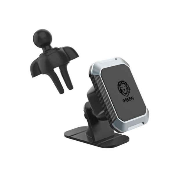 Green Loin 2in1 Magnetic Car Holder
