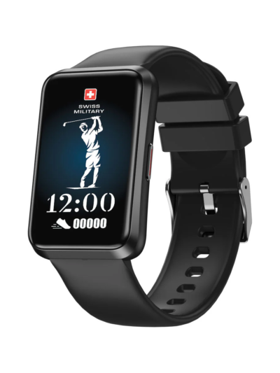 Swiss Military Rhine 2 talk Band With Calling - Black