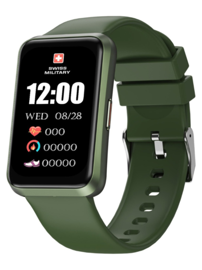 Swiss Military Rhine 2 talk Band With Calling - green